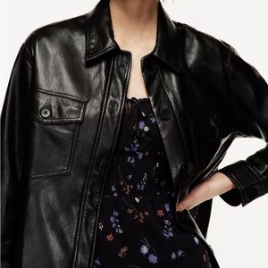 NWOT Aritzia Ganna Shirt Jacket